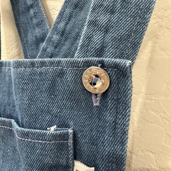 NWT Vintage Playskool Denim Overalls - Picture 4 of 11